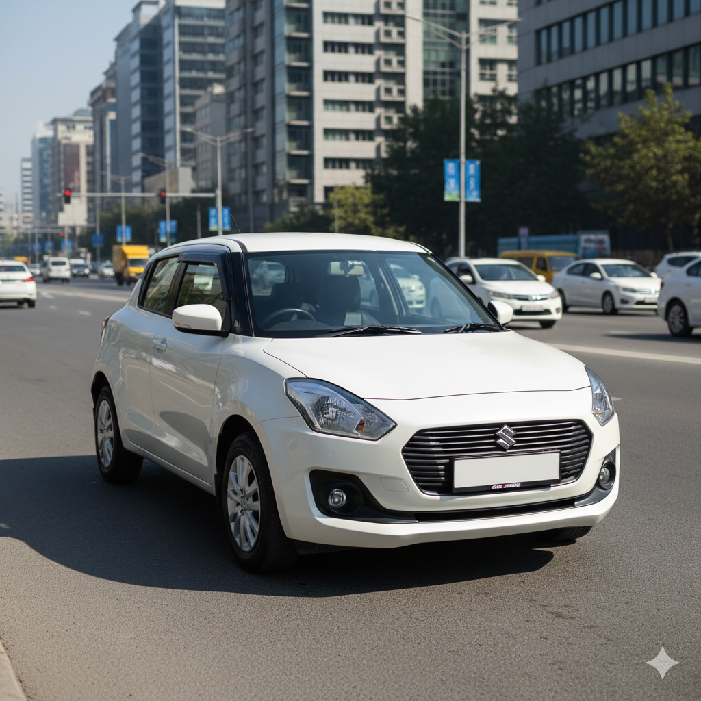 Modern hatchback with stylish design and advanced features for comfortable travel
